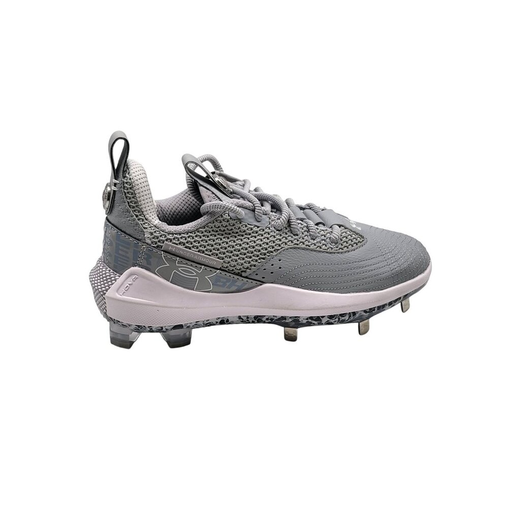 Under Armour Harper‎ 7 Elite Low MCS Baseball Cleats Size 6.5 3025585 102 Gray